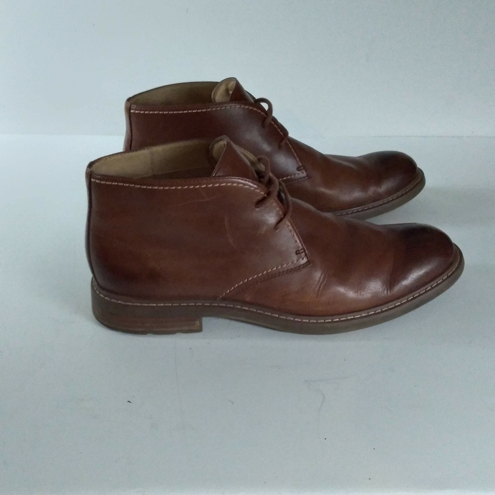 Sperry high top men shoes congac Carmel brown size 11.5